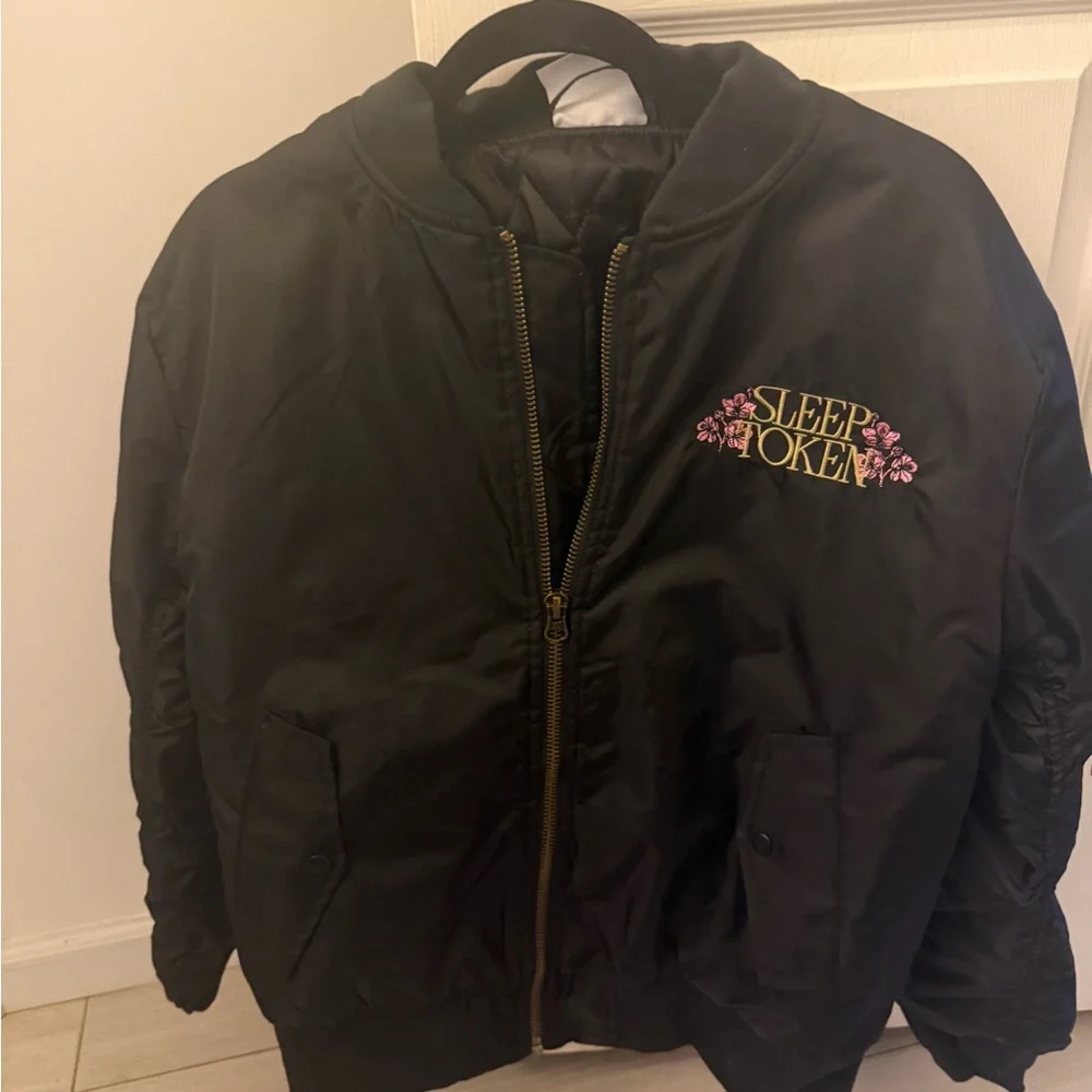 Sleep Token Black Bomber Jacket from Tour - Picture 1 of 5